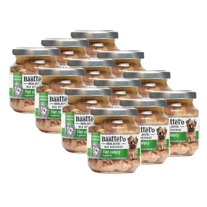 Basttet'o Holistinė veršienos filė galetėje šuniukams 12x130g
