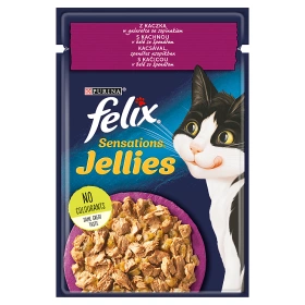 Felix Ančių želė su špinatais 85g paketėlis