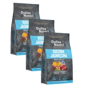 Dolina Noteci Premium Džiovintas ėdalas visų veislių katėms su ėriena 3x2 kg