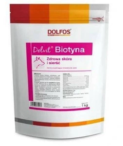 Dolvit Biotinas Mineralinis papildomas maistas šunims 1000g