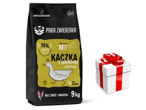 Paka Zwierzaka - Septintas dangus - Antis ir obuoliai 9kg + Staigmena Šunui