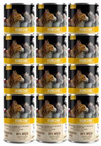 PetRepublic gabaliukai padaže su vištiena (sterilūs) 12x400g katėms