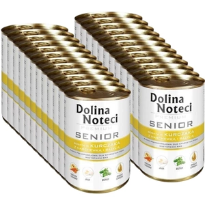 Dolina Noteci PREMIUM Senior Vištiena su morkomis ir baziliku 24x400g