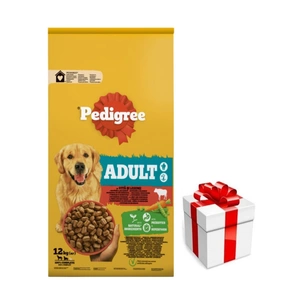 PEDIGREE® Adult 12 kg su jautiena + Staigmena Šunui