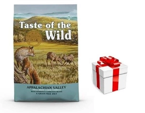 Taste of the Wild Appalachian Valley Small Breed 12,2kg + STAIGMENA ŠUNUI