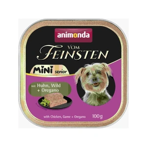 ANIMONDA Vom Feinsten mini senior vištiena/medžioklės laimikis/raudonėlis  100 g