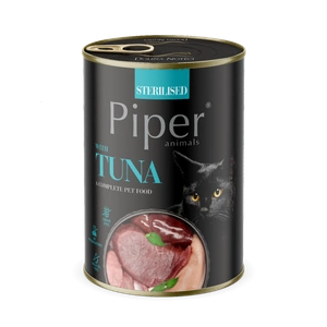 DOLINA NOTECI Piper sterilizuotoms katėms su tunu 400g