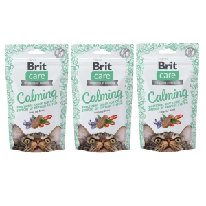 BRIT CARE Cat Snack Calming 3x50g