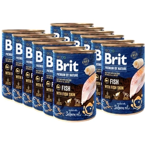 Brit Premium by Nature Žuvis su žuvies oda 12x400g
