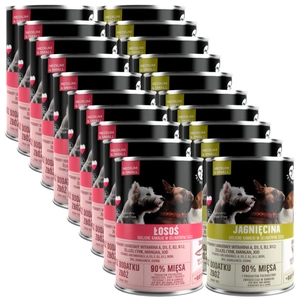 PetRepublic gabaliukai padaže su lašiša 20x400g šunims