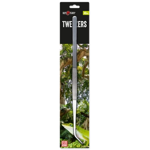 REPTI PLANET Nerūdijančio plieno pincetas 40 cm