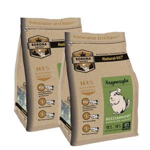 KORONA NATURY Natural-Vit maistas šinšiloms 2x750g