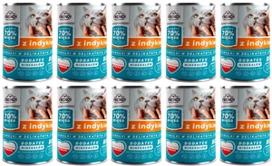 Frendi gabaliukai švelniame kalakutienos padaže 10x400g katėms