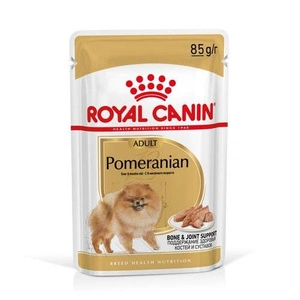 ROYAL CANIN Pomeranian 12x85g drėgnas pašaras - paštetas, skirtas suaugusiems Pomeranian veislės šunims