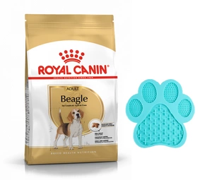 ROYAL CANIN Beagle Adult 12kg sausas ėdalas suaugusiems biglių veislės šunims + BILLIGER laižo kilimėlį