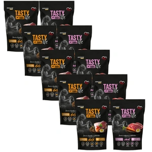 Tasty Dogs Life Junior įvairių skonių želė 10x500g