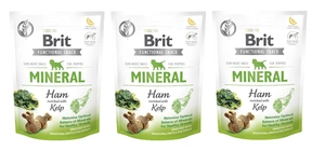 BRIT CARE DOG FUNCTIONAL SNACK MINERAL HAM PUPPY 3x150g