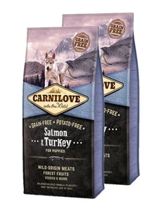Carnilove Salmon & Turkey for Puppies 2x12kg