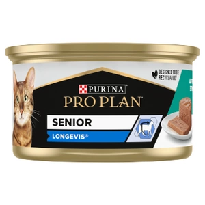 Purina Pro Plan Senior Longevis kačių putėsiai su tunu 85 g