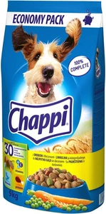 CHAPPI 9kg - sausas maistas šunims su paukštiena ir daržovėmis