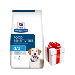 HILL'S PD Prescription Diet Canine d/d Duck and Rice 1,5kg + Staigmena Šunui