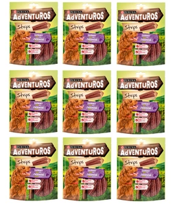 ADVENTUROS Žvėrienos skonio juostelės 9x90g