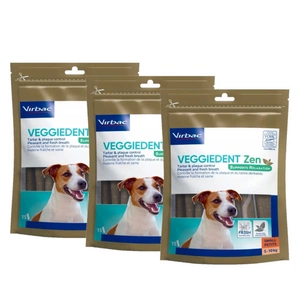 Virbac Veggiedent Zen Fresh Bite S (5-10kg) 3x15vnt