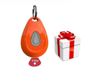 Inmoless ultragarsinis repelentas nuo blusų ir erkių naminiams gyvūnams "Inmoless Pet" - oranžinis  + STAIGMENA KATEI