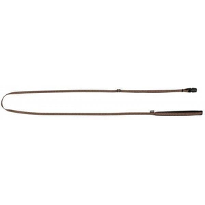 KERBL GoLeyGo diržinis pavadėlis su adapteriu, rudos spalvos, 10 mm x 140-200 cm, S, ne daugiau kaip 15 kg