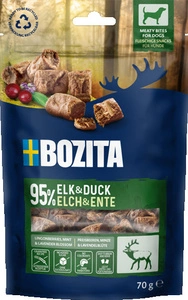 BOZITA Meaty Bites briedžio, anties skanėstas šunims 70g