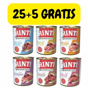 Rinti Kennerfleisch drėgnas maistas šunims - skonių mišinys 30x800g