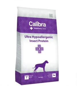 Calibra Veterinary Diets Dog Ultra Hypoallergenic Insect Protein 12kg+ Calibra VD Semi moist snack hypoallergeni
