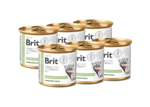 BRIT gf veterinary diet cat diabetes 6x200g