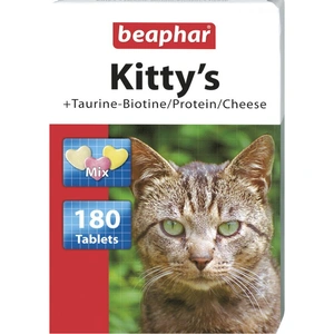 KITTY'S MIX + TAU 180TAB – vitaminų tabletės katėms