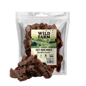 WILD FARM Duck Knots 500g skanėstai šunims