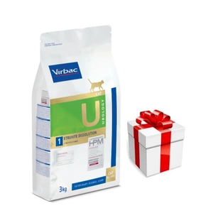 VIRBAC Urology 1 Struvite dissolution Cat 3kg + Staigmena katei