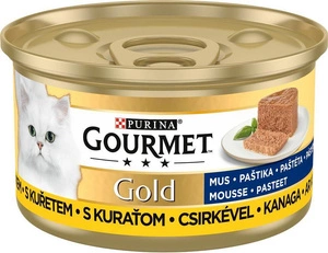 Purina Gourmet Gold putėsiai su vištiena 3x85g