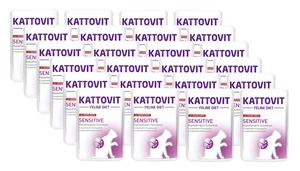 Kattovit Sensitive chicken+duck 24x85g paketėlis