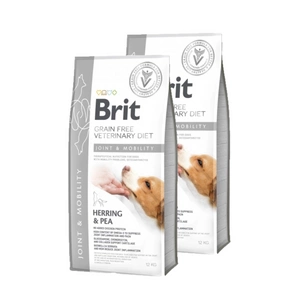 Brit gf veterinary diets dog Mobility 2x12kg