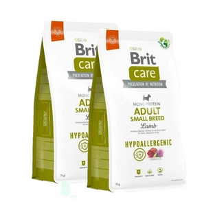 BRIT CARE Dog Hypoallergenic Adult Small Breed Lamb 2x7kg
