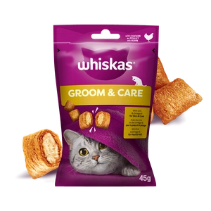 WHISKAS Healthy Shine 45g skanėstas katėms, su vištiena