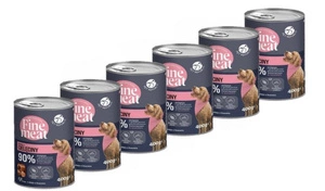 PetRepublic Fine Meat veršienos patiekalas šunims 6x400g