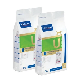 VIRBAC Urology 1 Struvite dissolution Cat 2x3kg