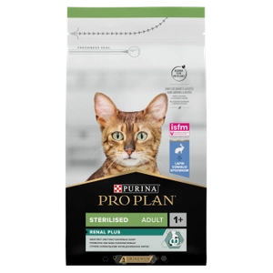 PRO PLAN Sterilizuotas Renal Plus triušių gausus kačių ėdalas 1,5 kg