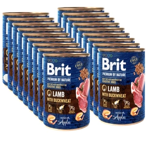 "Brit Premium by Nature" ėriena su BUCKWHEAT 18x400g