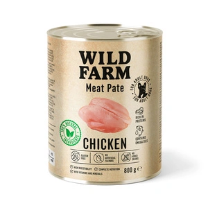 WILD FARM Pate Chicken 800g ėdalas šunims be glitimo