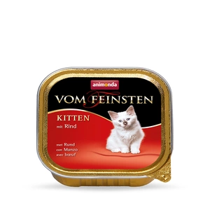 ANIMONDA Vom Feinsten Kitten skonis: su jautiena 32x100g