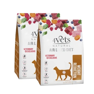 4Vets Natural Weight Reduction sausas ėdalas antsvorį turinčioms ir nutukusioms katėms 1 kg