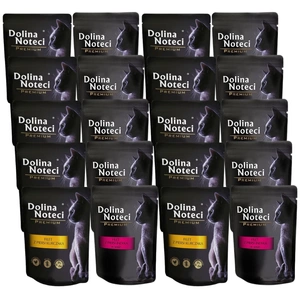 Dolina Noteci Premium vištienos krūtinėlės filė katėms Mišrių skonių 20x85g