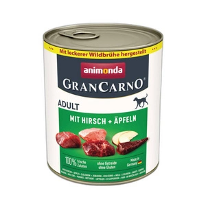 ANIMONDA GranCarno Adult Dog skonis: elniena + obuolys 800g